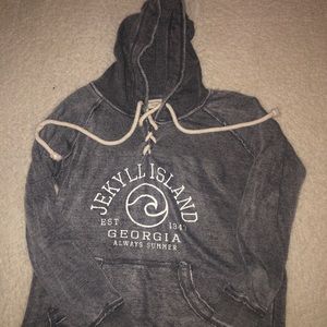 SIZE LARGE OCEAN DRIVE HOODIE